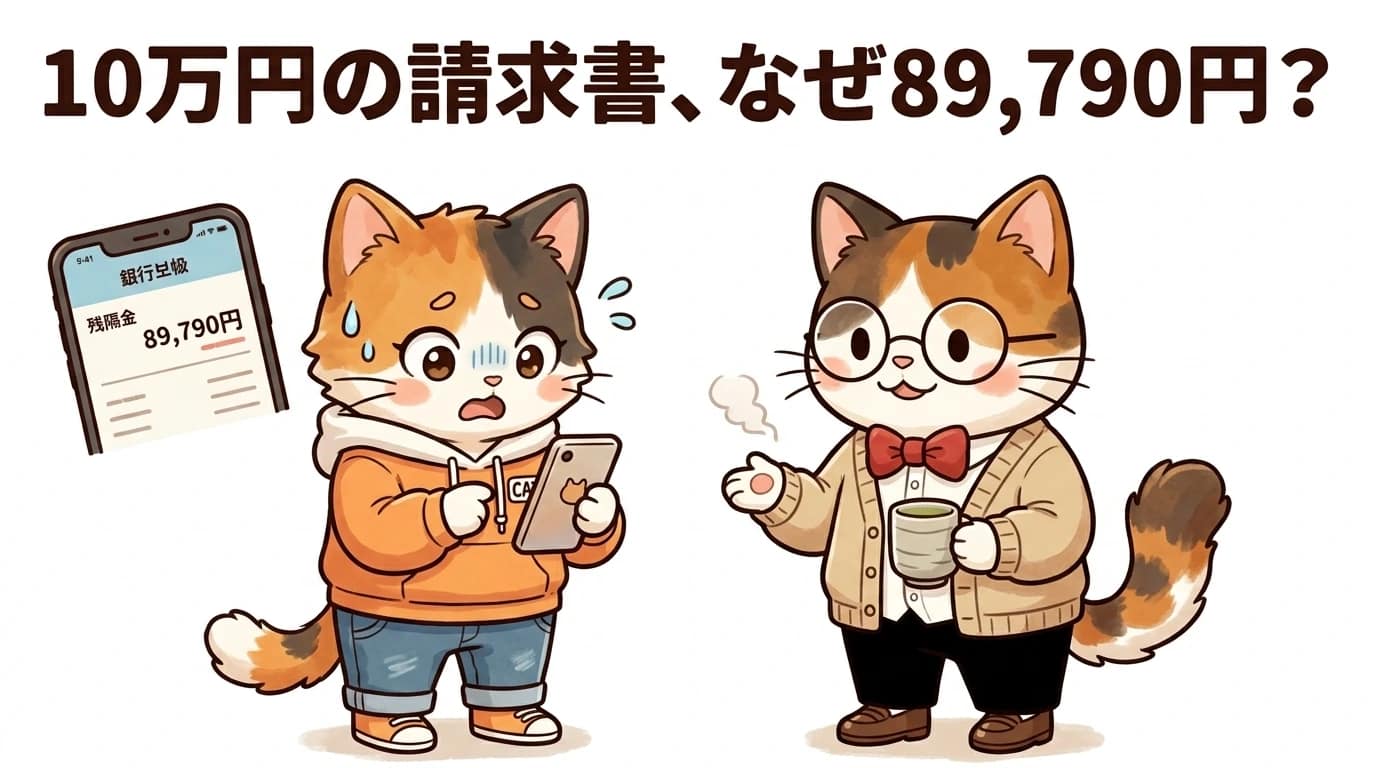 第4話「10万円の請求書、なぜ89,790円？」