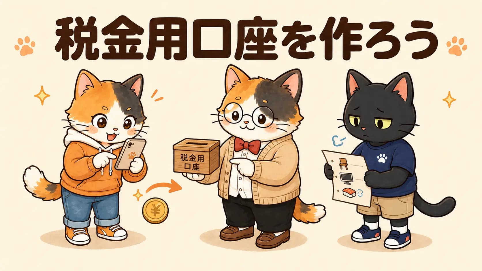 第16話「税金用口座を作ろう」