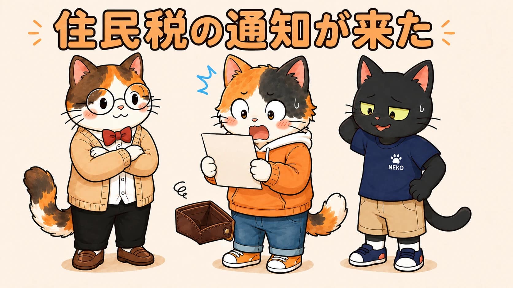 第14話「住民税の通知が来た」