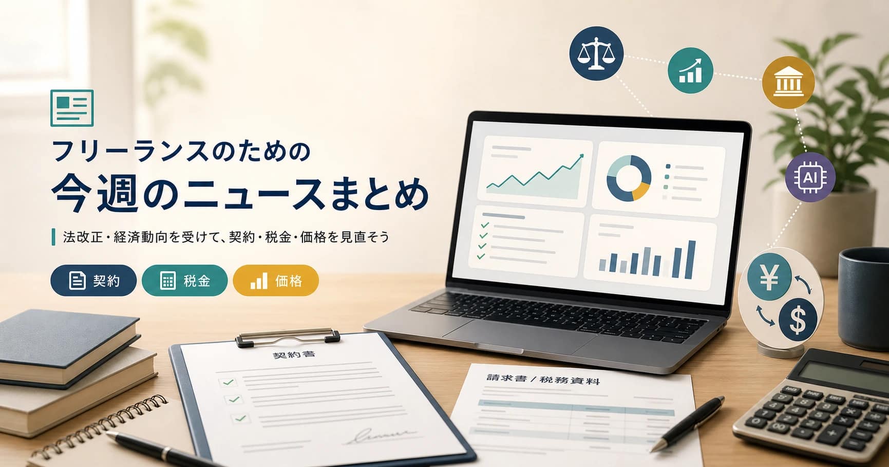 【2026年6月第1週】フリーランスが知っておくべき今週のニュース